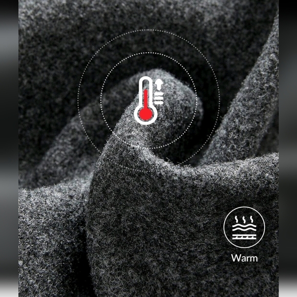 Women's Winter Fringed Decorated Oversized Lapel Melton Jacket, New Year Outfit - Picture 11 of 14